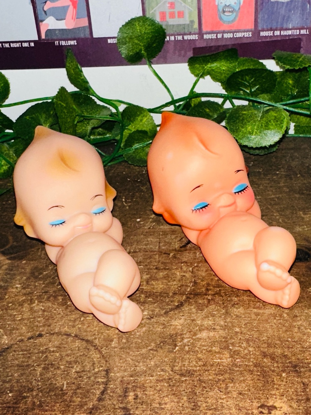 Vintage Kewpie Doll Sleeping Baby Mini Doll Bundle